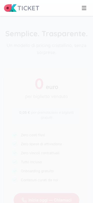 Pricing section